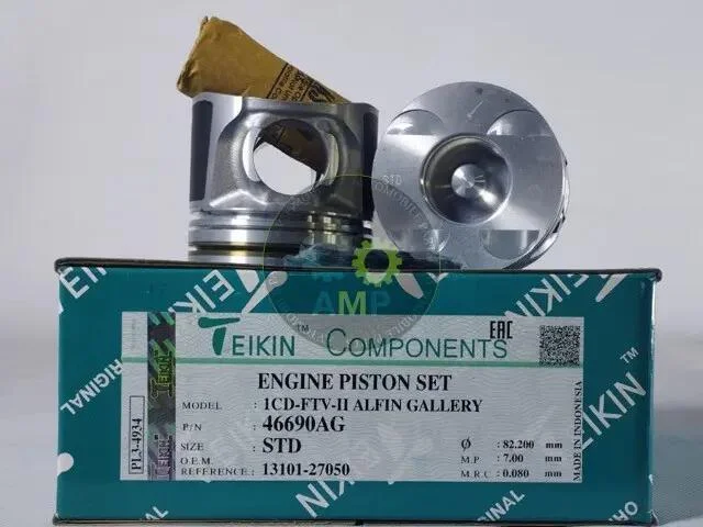 Поршни стандарт (STD) (к-кт на мотор) Toyota 1CD-FTV Alfin Gallery TEIKIN 46690AGSTD (фото 1)