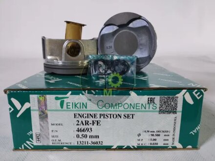 Поршень із пальцем (к-кт на двигун) 2AR-FE, TEIKIN 46693050