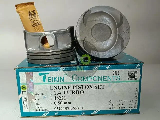 Поршни ремонт +0.50мм (комплект на мотор) VAG 1.4 TSI (Turbo) TEIKIN 48221050 (фото 1)