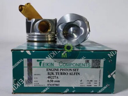 Поршни ремонт +0.50mm(к-кт на мотор) VAG 2,5TDI BJJ/BJK/CEBA/CEBB TEIKIN 48227A050