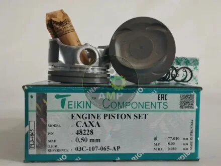 Поршни ремонт +0.50мм (комплект на мотор) VAG 1.4 TSI CAXA, CAXC, CFBA, CNVA TEIKIN 48228050