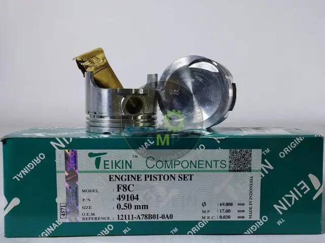 Поршни ремонт +0.50mm(к-кт на мотор) Daewoo Tico, Damas TEIKIN 49104050 (фото 1)