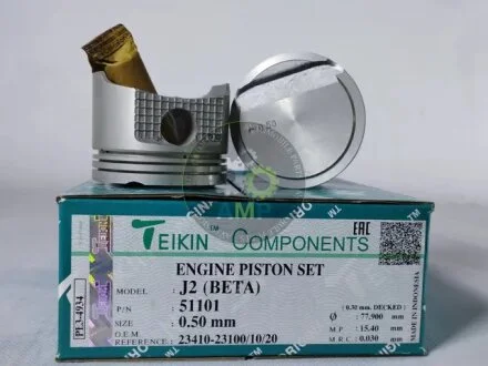 Поршни ремонт (+0.50мм) (к-кт на мотор) Hyundai G4GR TEIKIN 51101050