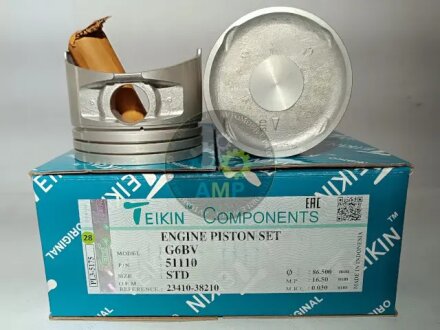 Поршни STD (к-кт на мотор) Hyundai 2.4L TEIKIN 51110STD
