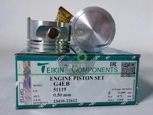 Поршни ремонт (+0.50мм) (к-кт на мотор) Hyundai G4EB TEIKIN 51119050 (фото 1)