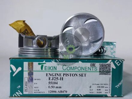 Поршни +0.50mm (к-кт на мотор) Subaru EJ251 TEIKIN 55104050