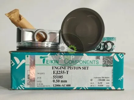 Поршни ремонт (+0.50мм) (к-кт на мотор) Subaru EJ255/EJ257 TEIKIN 55105050
