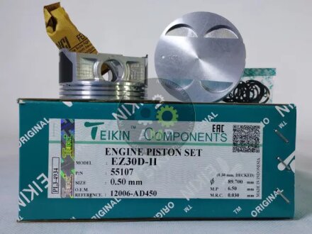 Поршни +0.50mm (к-кт на мотор) EZ30 Subaru Tribeca, Legacy TEIKIN 55107050