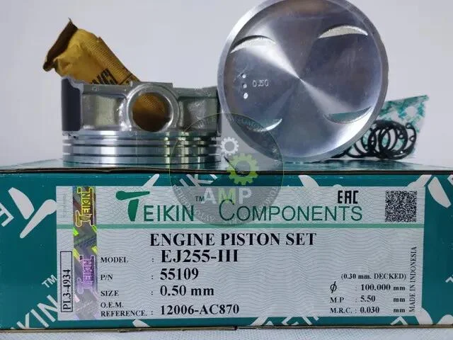 Поршни +0.50mm (к-кт на мотор) 1.2*1.2*2 Subaru EJ25* TEIKIN 55109050 (фото 1)