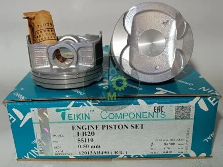 Поршни +0.50mm (к-кт на мотор) Subaru FB20 TEIKIN 55110050