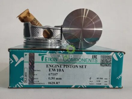 Поршни ремонт (+0.50мм) (к-кт на мотор) Peugeot EW10A TEIKIN 67107050
