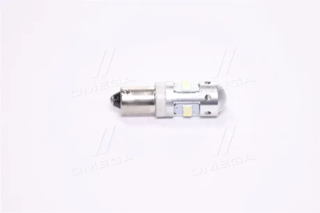 Лампа LED габарит, приборная панель, 24V T4W (BA9S) 8SMD CANBUS WHITE <> TEMPEST Tmp-L11158CHW