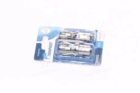 Лампа LED покажчиків поворотів і стоп-сигналів 12V BA15S 14SMD WHITE <> TEMPEST Tmp-LX16-S25