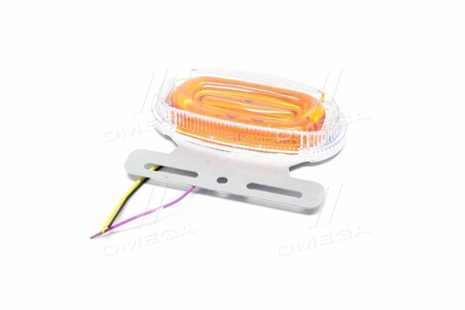 Фонарь габаритный (желтый) 9D LED 24V (с бегущим поворотом подсветкой борта) TEMPEST TP 97-27-97 (фото 1)