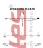 Рессора задняя коренная MB Sprinter 903 308-316CDI (большие втулки) (1/25mm) (70/740/753) Tes 3374300019ZT (фото 2)