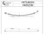 Рессора задняя Mitsubishi L200 2.5 DI-D 05-15 (к-кт 6 листов) (70/515/685), 2/7+2/6+2/13mm Tes MR9925980019 Z/T (фото 1)