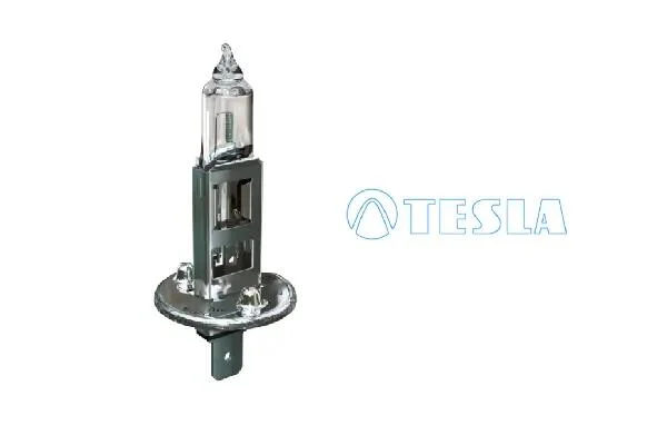 Лампа галогенна H1 12V 55W P14,5s +100% Premium Tesla TESLA B40101 (фото 1)
