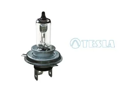 Лампа галогенная H4 12V 60/55W P43t +100% Premium Tesla TESLA B40401