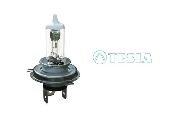 Лампа галогенная H4 12V 60/55W P43t LL (LONG LIFE) Premium Tesla TESLA B50401 (фото 1)