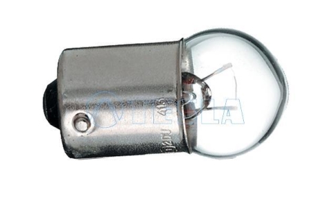 Лампа розжарювання 12V R10W BA15s (1-конт) (кратно 10) TESLA B56101