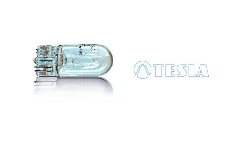 Лампа накаливания 12V W21W 21W W3x16d (1-конт) (кратно 10) Tesla TESLA B62201