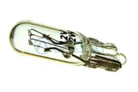 Автолампа Tesla Standard W1,2W W2x4,6d 1,2 W прозрачная TESLA B67101