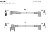 Комплект кабелів запалювання TESLA T705B (фото 1)