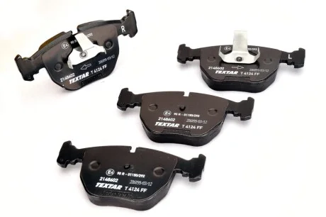 Колодки тормозные (передние) BMW 5 (E39)/7 (E38)/X5 (E53) 94-07 (Teves) Q+ TEXTAR 2148602