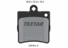 Комплект гальмівних колодок TEXTAR 2191901 (фото 5)
