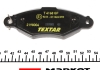 Комплект тормозных колодок TEXTAR 2198004 (фото 5)
