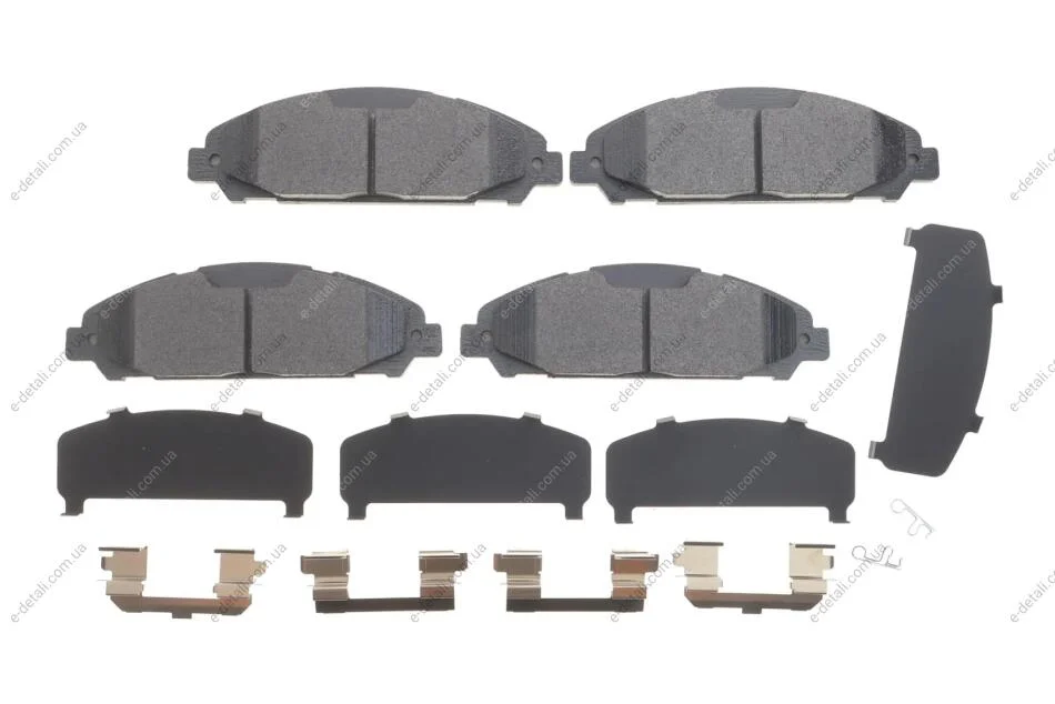 Колодки тормозные (передние) Ford USA Mustang 14-23 (Akebono) TEXTAR 2210901 (фото 1)