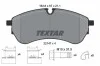 Колодки тормозные (передние/задние) VW Crafter/MAN TGE 2.0TDI 16- (CBI) Q+ (163.6x67x21.1) TEXTAR 2214701 (фото 2)