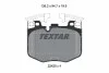 Колодки тормозные (передние) BMW 3 (G20) 18-/5 (G30/F90)/7 (G11/G12) 15- (Brembo) TEXTAR 2242501 (фото 2)