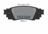 Комплект гальмівних колодок TEXTAR 2243401 (фото 2)