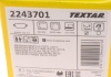 Комплект гальмівних колодок TEXTAR 2243701 (фото 7)