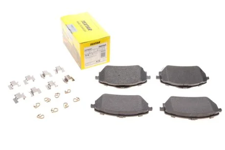 Колодки тормозные (передние) Toyota C-HR/Corolla 16- (CBI) Q+ TEXTAR 2278201