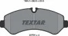 Колодки тормозные (задние) MB Sprinter (907) 511-519 CDI 18- (Brembo) (169.2x66.6x20.5) Q+ TEXTAR 2279101 (фото 5)
