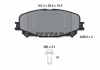 Гальмівні колодки, дискові TEXTAR 2280301 (фото 8)
