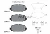 Колодки тормозные (задние) Jeep Compass 1.4-2.4 17- (TRW) TEXTAR 2284401 (фото 2)