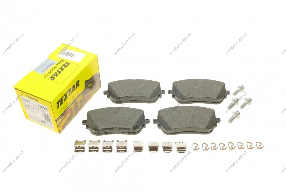 Колодки тормозные (передние) MB A-class (W177)/B-class (W247) 18- (CBI) TEXTAR 2298801 (фото 1)