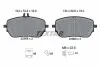 Колодки тормозные (передние) MB A-class (W177)/B-class (W247) 18- (CBI) TEXTAR 2298801 (фото 2)