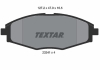Комплект гальмівних колодок TEXTAR 2324102 (фото 5)