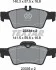 Колодки гальмівні (задні) MB E-class (W211/W212)/S-class (W220/W221) 98- (Teves) Q+ TEXTAR 2333403 (фото 7)