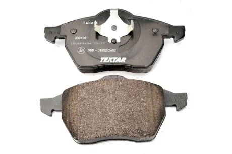 Колодки гальмівні (передні) Audi A3/VW Golf IV -03 (Teves) Q+ (з датчиком) TEXTAR 2339201