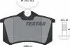 Колодки гальмівні (задні) Citroen C3/C4 09-/Renault Scenic/Megane 99- (87x53x16.2) (Lucas) TEXTAR 2355406 (фото 6)