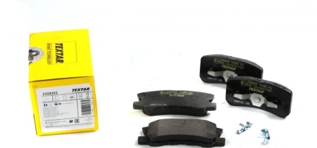 Комплект тормозных колодок TEXTAR 2358202 (фото 1)