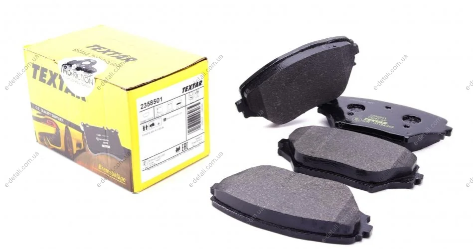 Колодки гальмівні (передні) Toyota Rav 4 II 00-05 (Akebono) TEXTAR 2358501 (фото 1)