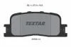 Тормозные колодки дисковые TEXTAR 2370201 (фото 1)