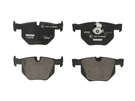Колодки тормозные (задние) BMW 5 (E60/E61)/6 (E63/E64) 03-10 (Teves) Q+ TEXTAR 2373201
