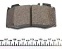 Колодки гальмівні (передні) MB C-class/CLK 1.8-5.5 98- (Brembo) Q+ TEXTAR 2374502 (фото 4)